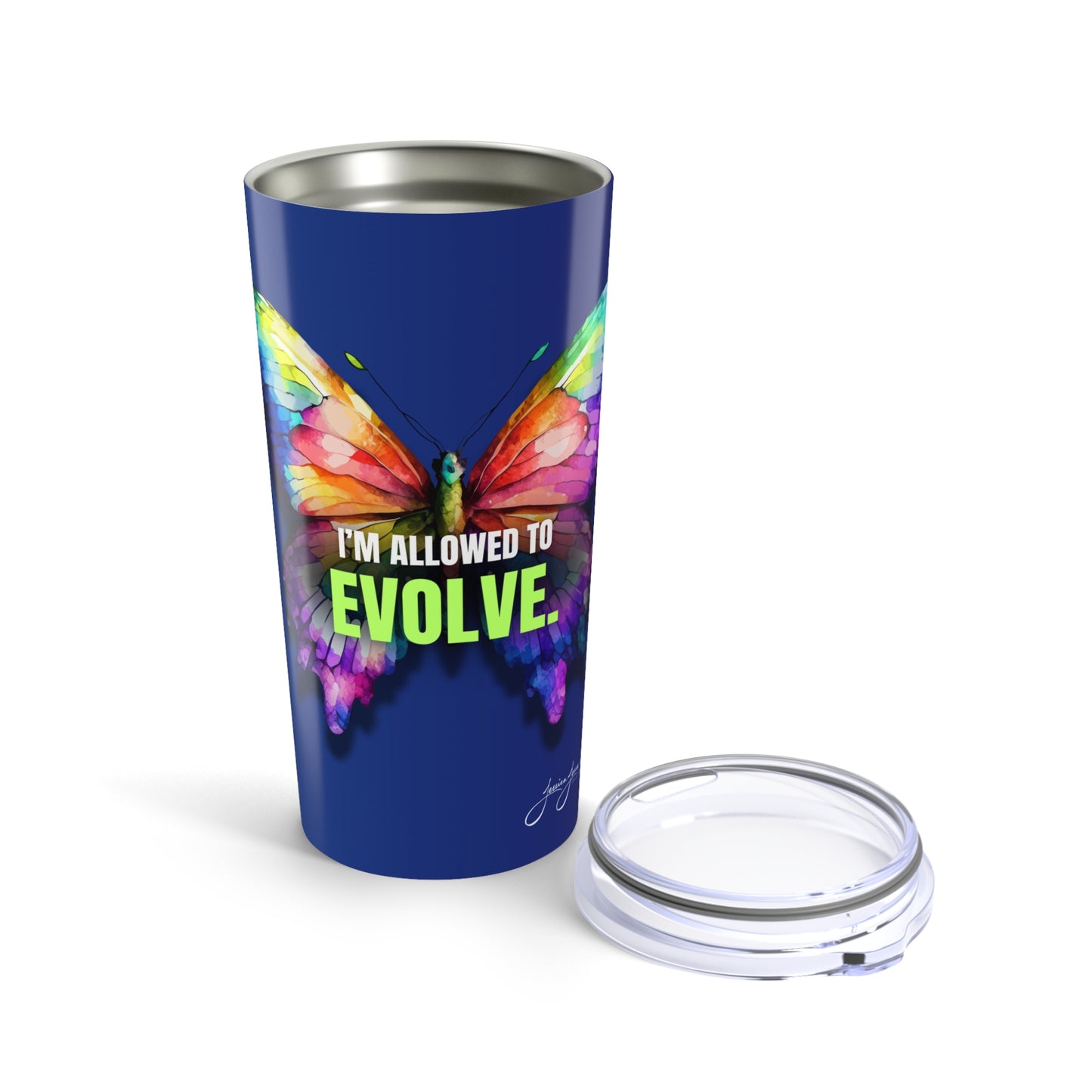 I'm Allowed to Evolve Tumbler