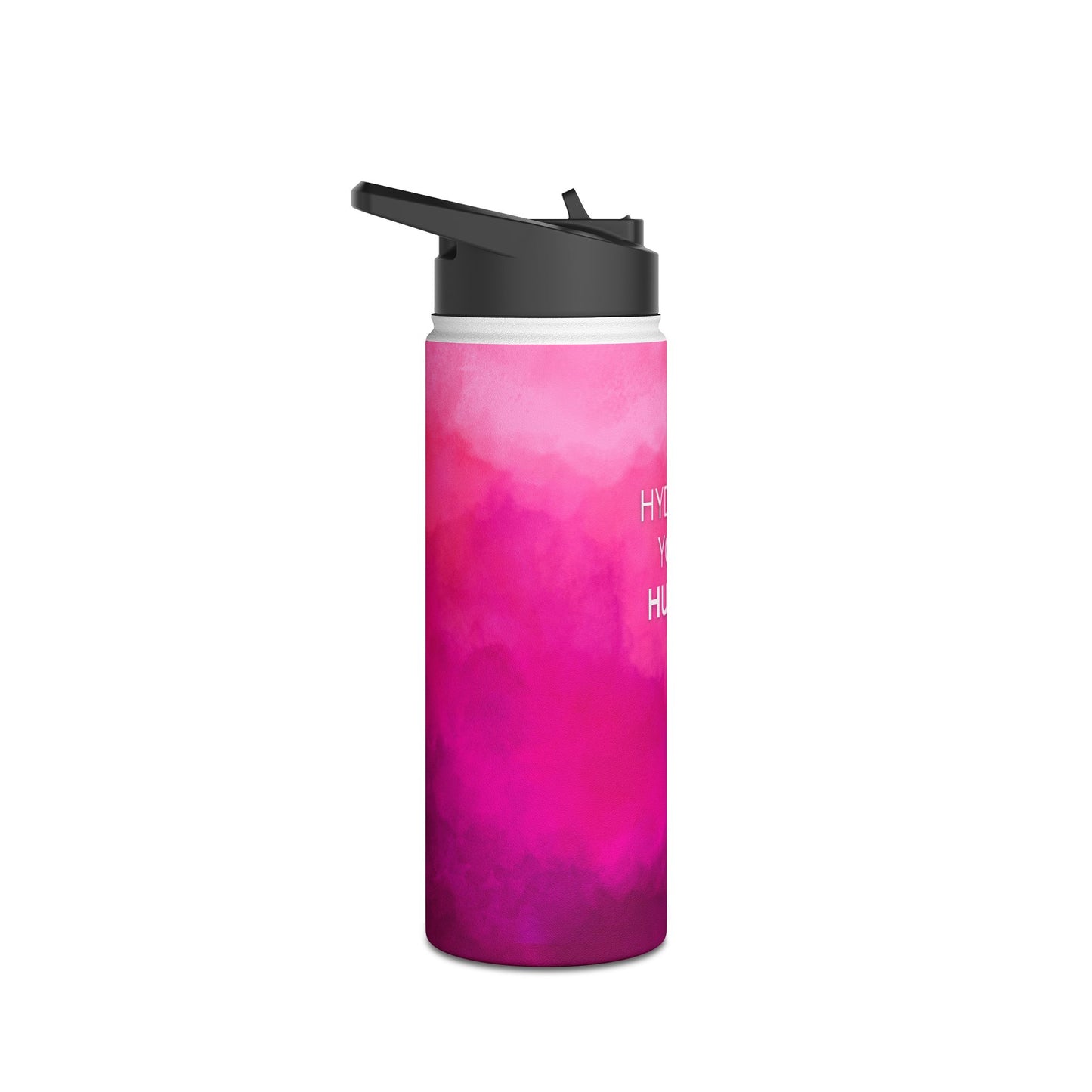 Hydrate Your Hustle Stainless Steel Water Bottle