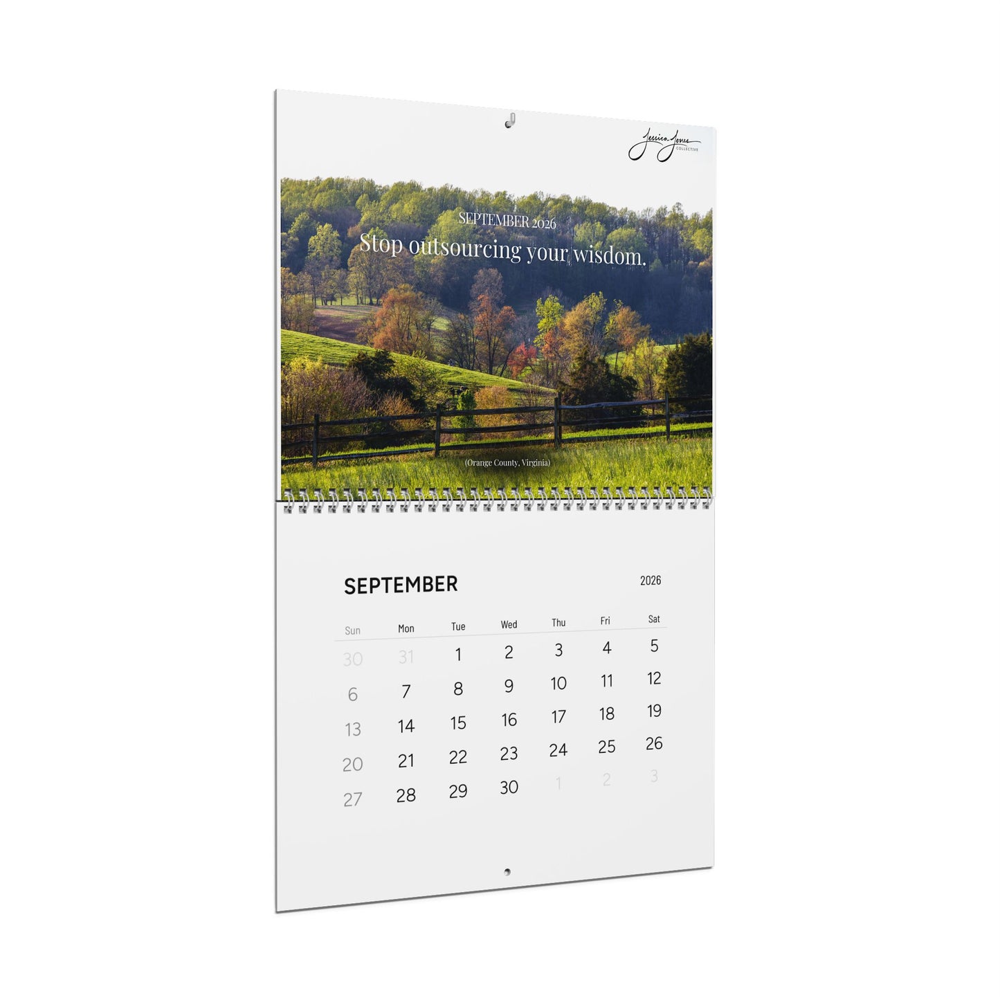 2026 Inner Strength Wall Calendar