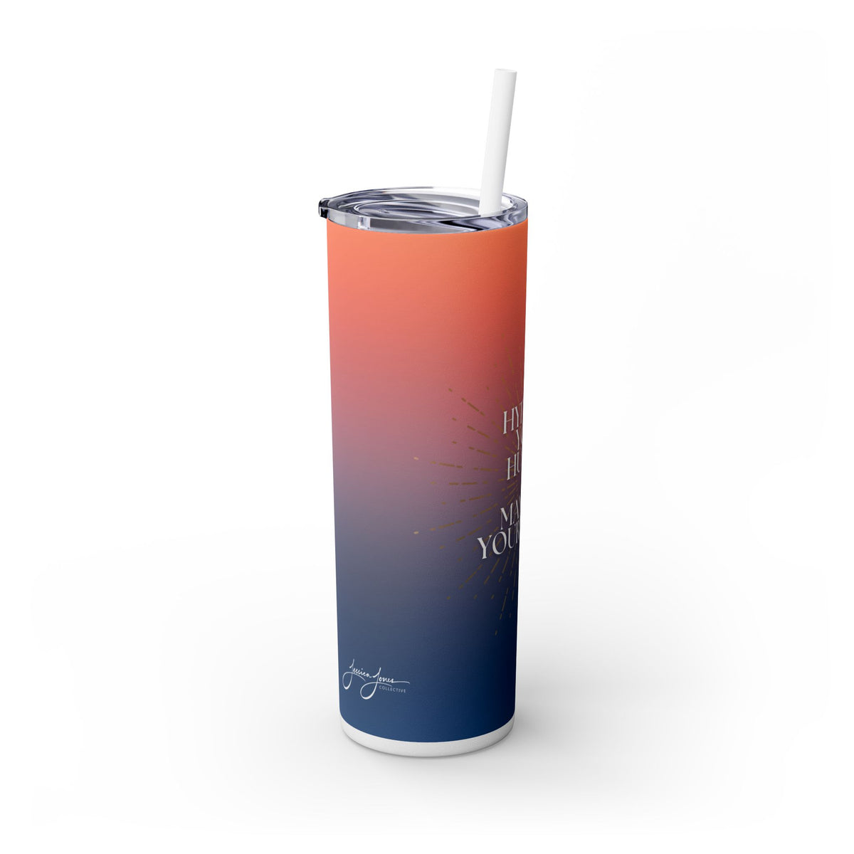 "Manifest Your Magic" Skinny Matte Tumbler, 20oz