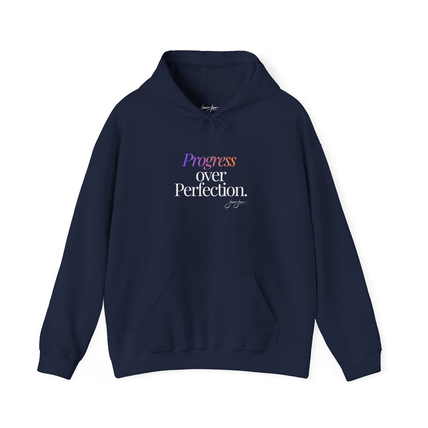 Unisex Hoodie - 'Progress Over Perfection'
