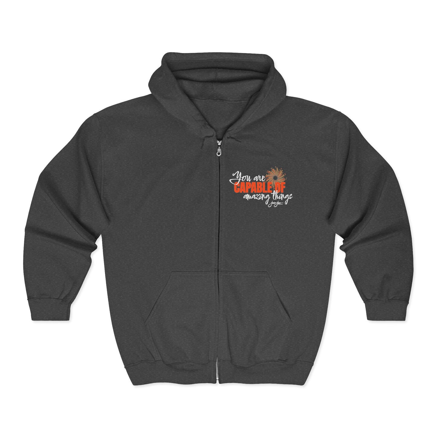 "Capable of Amazing Things" Full-Zip Hoodie