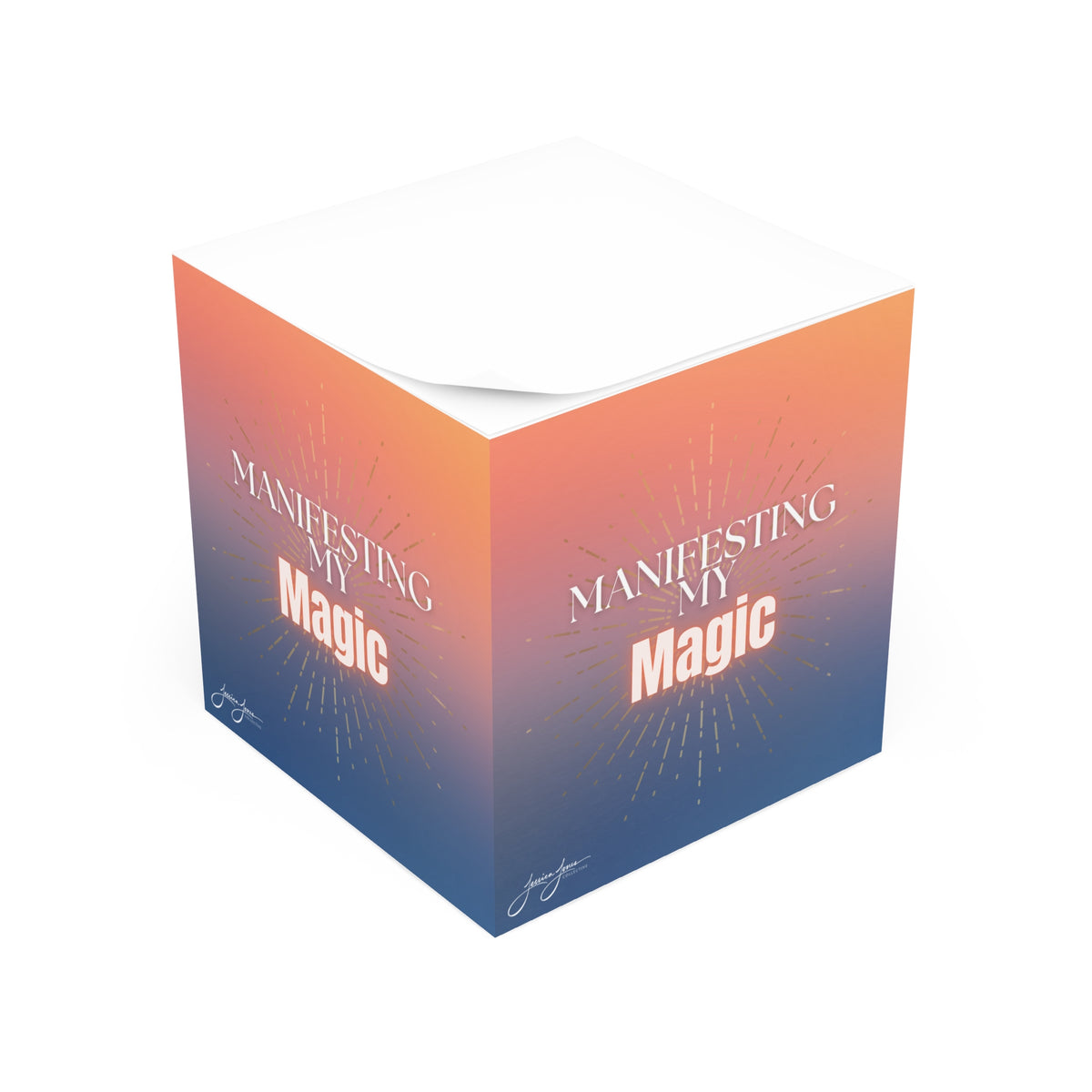 Manifesting My Magic Sticky Notes