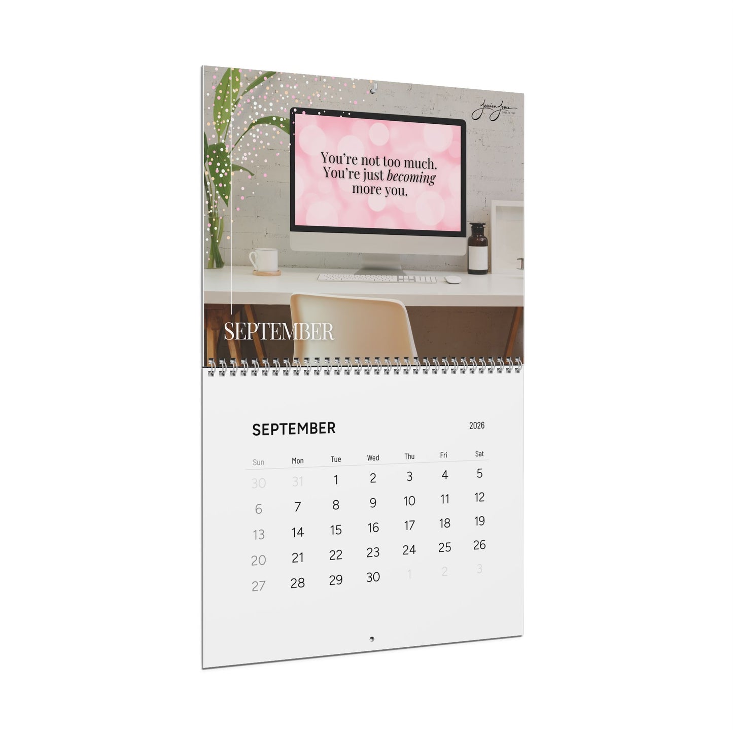 2026 Becoming Wall Calendar