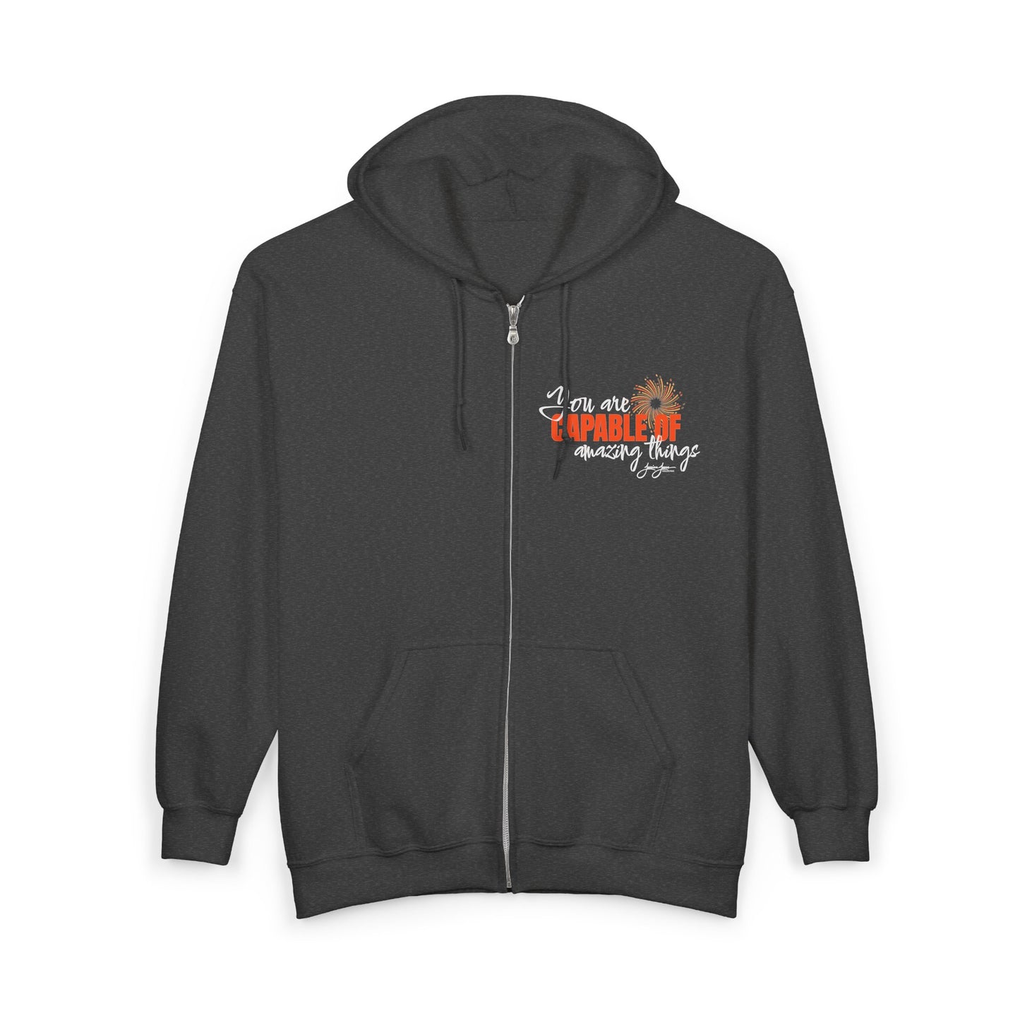 "Capable of Amazing Things" Full-Zip Hoodie