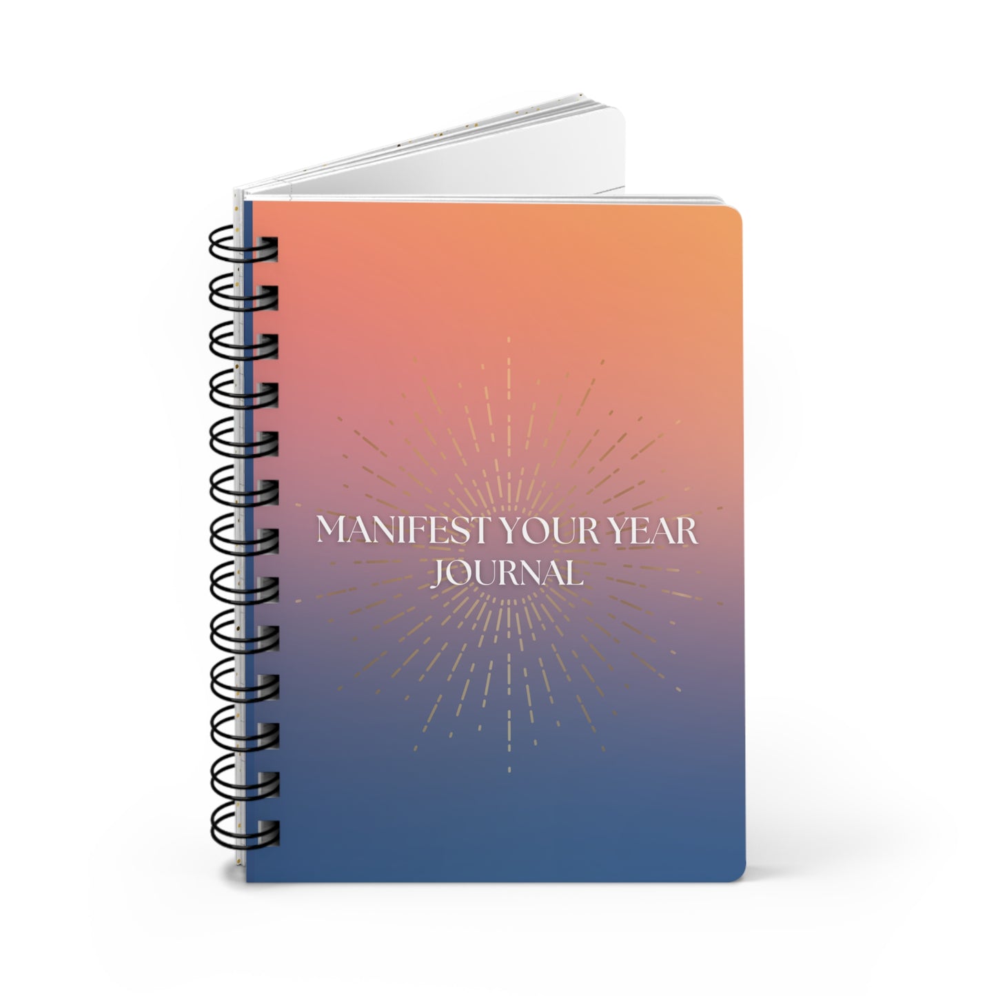 Manifest Your Year Spiral Bound Journal 5x7"