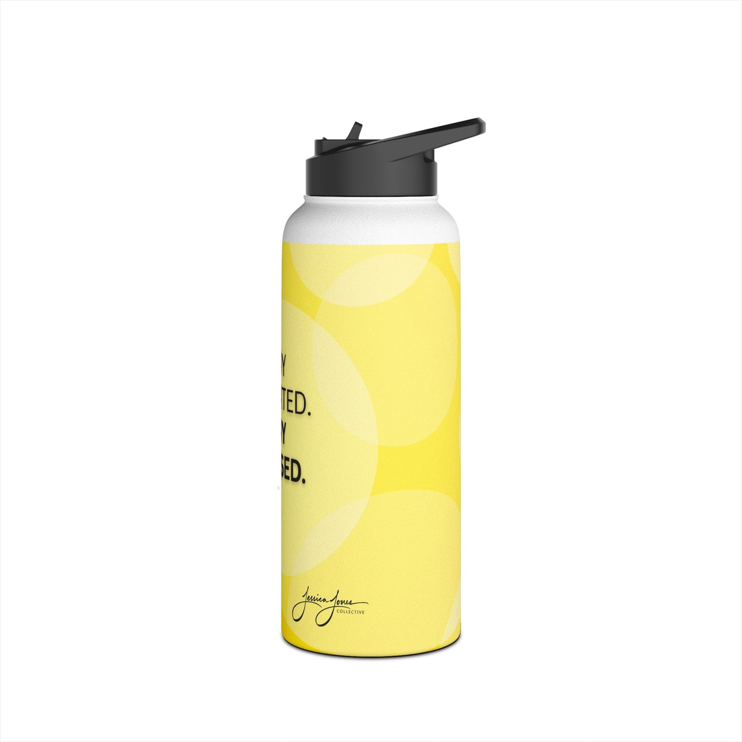 Stay Hydrated. Stay Focused. Stainless Steel Water Bottle