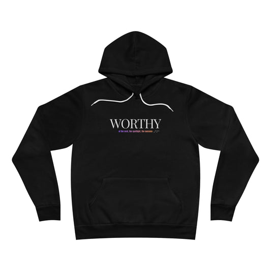 Unisex Hoodie — 'WORTHY'