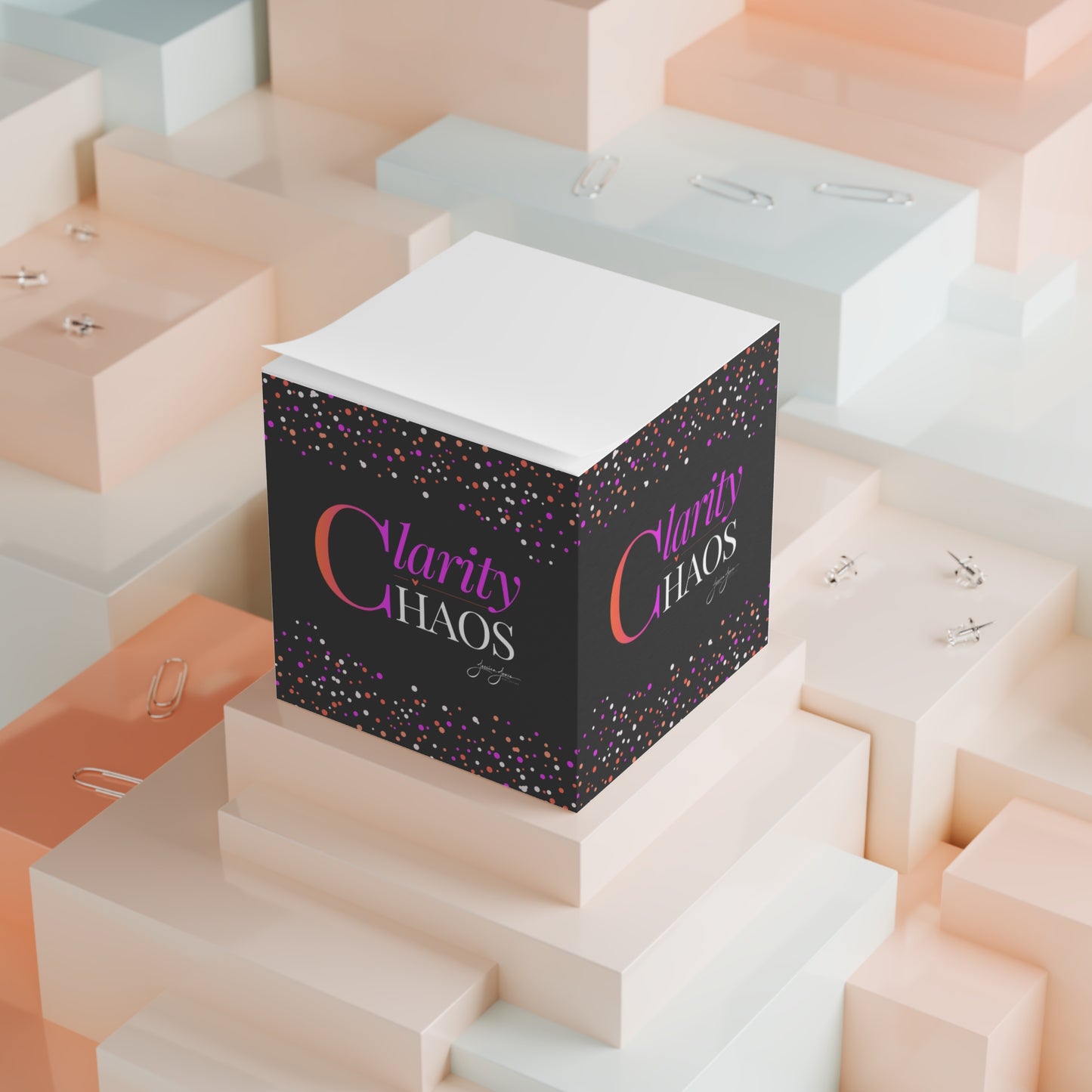 Clarity Over Chaos(TM) Sticky Notes_Gradient