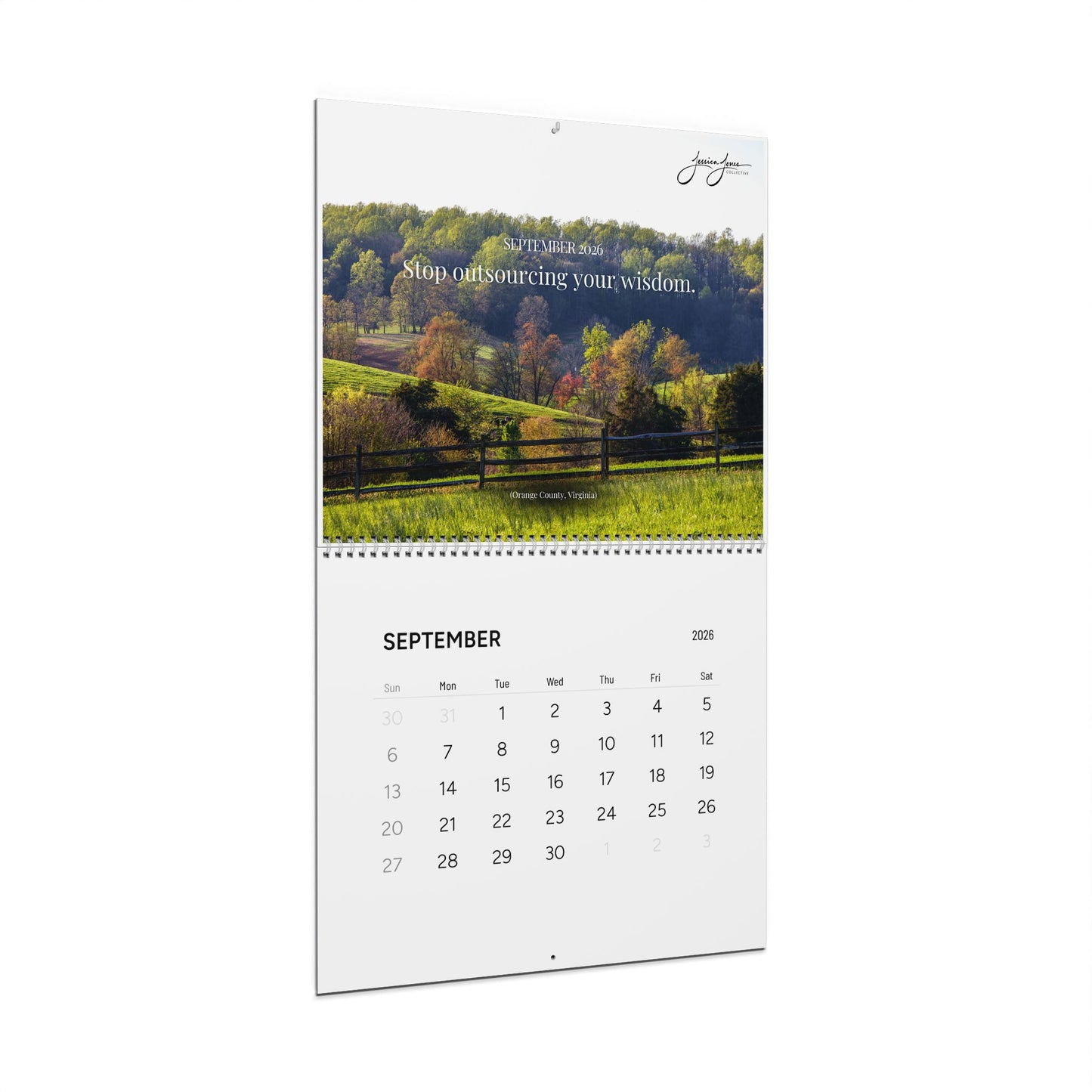 2026 Inner Strength Wall Calendar