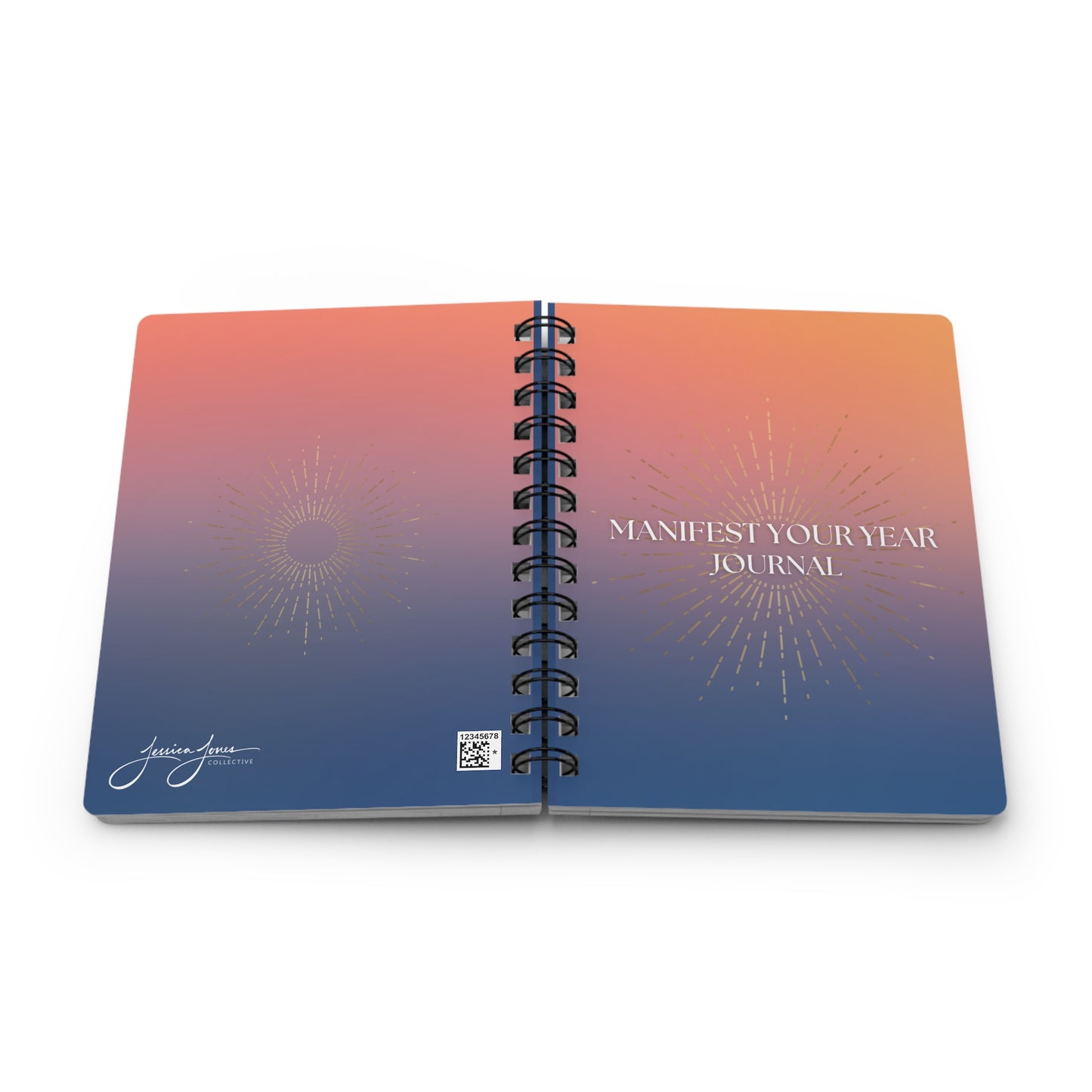 Manifest Your Year Spiral Bound Journal 5x7"