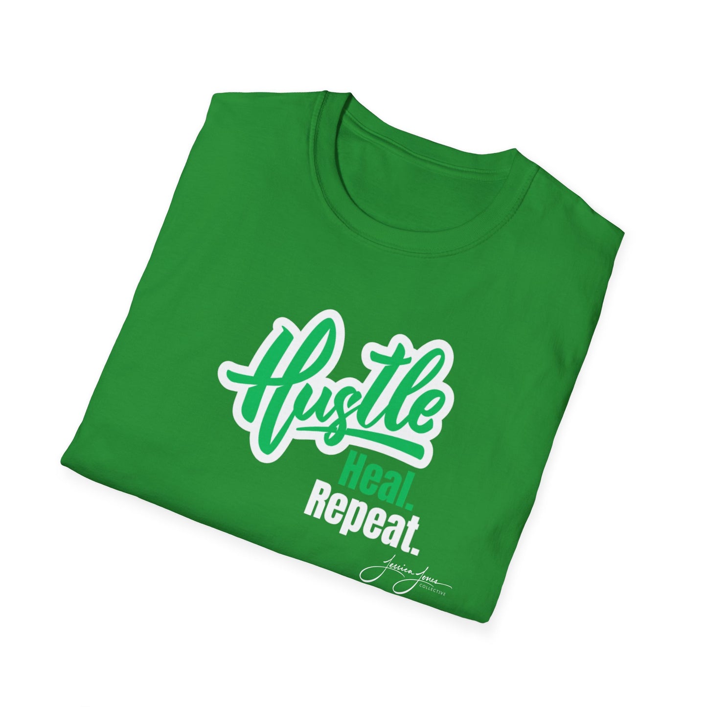 Hustle Heal Repeat Unisex Softstyle T-Shirt