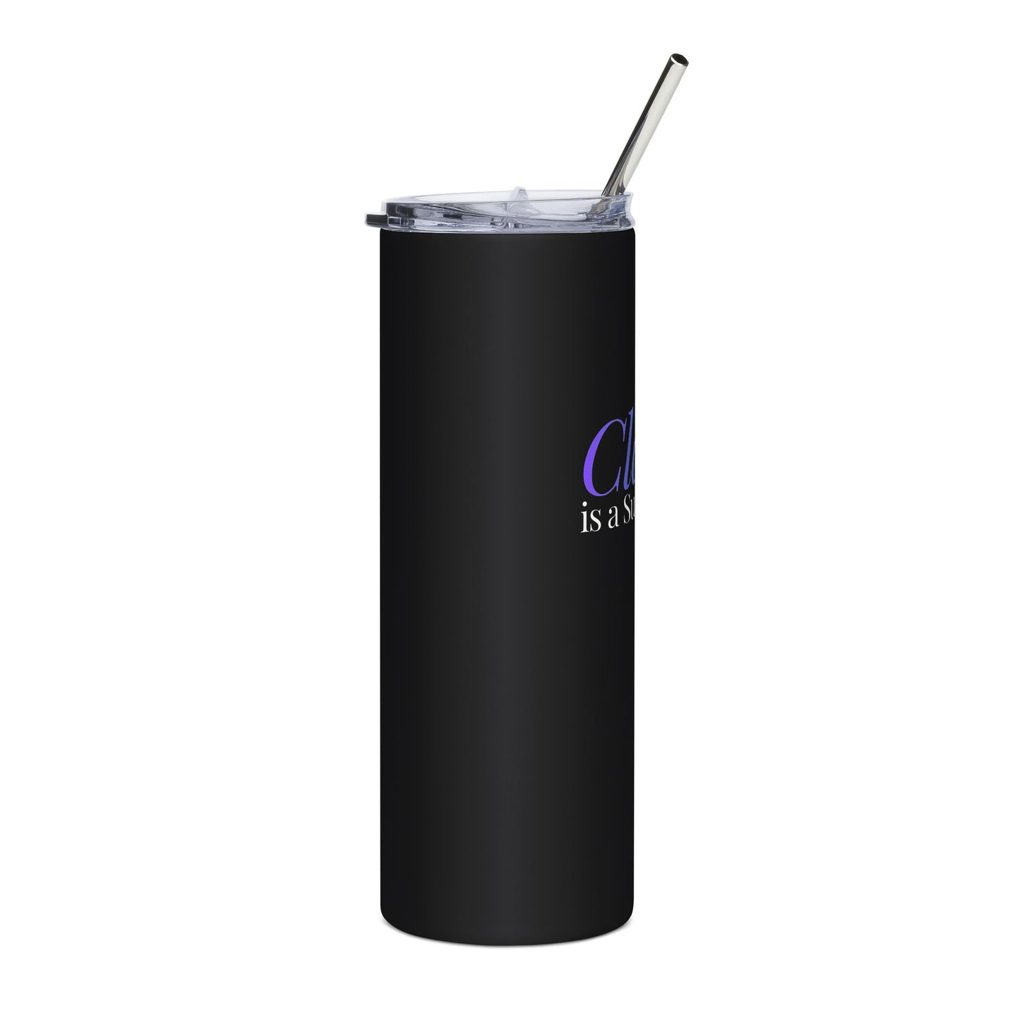 Clarity Is a Superpower 20oz Stainless Steel Tumbler