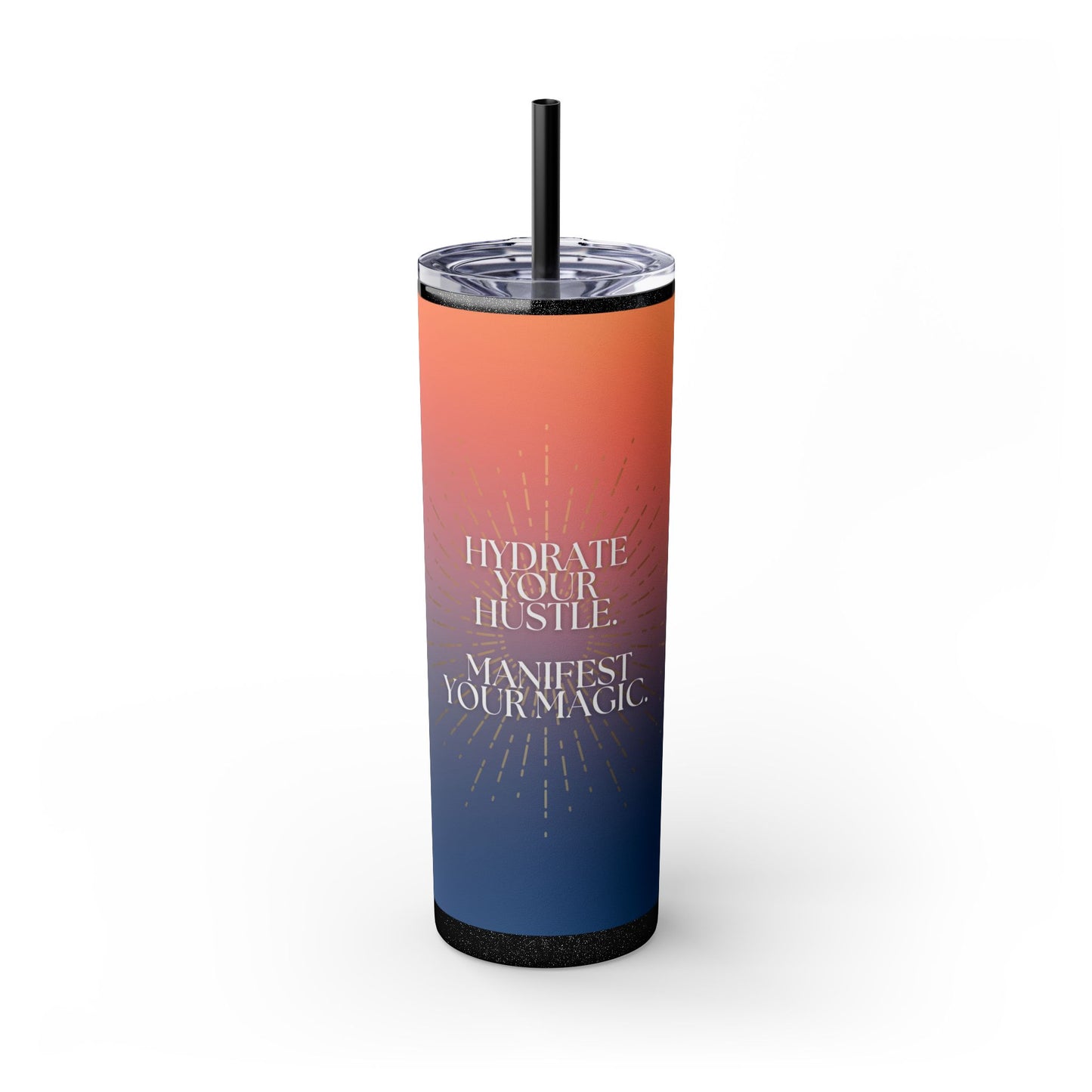 "Manifest Your Magic" Skinny Matte Tumbler, 20oz